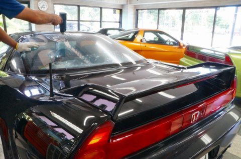 N S X UV&IRカットフィルム施工 | NSX専門店 ヨコオオート NSXを中心としたスポーツカーの中古車・パーツの販売 買取